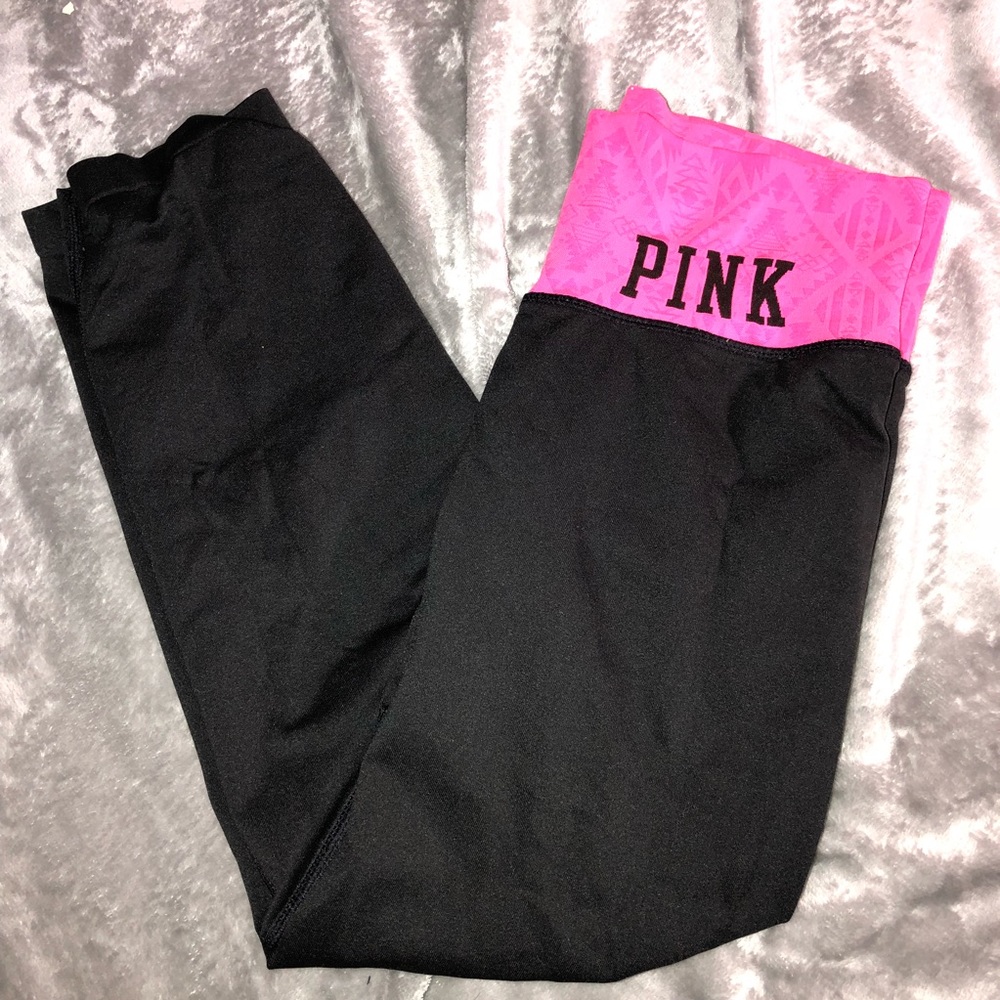 PINK Yoga Capris !